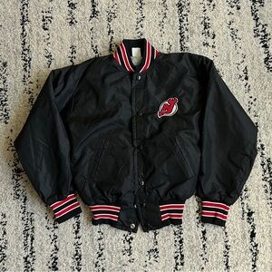 NHL Black and Red Kids Jacket